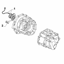 21207-040 HYDRAULIC ACTUATOR CLUTCH RELEASE