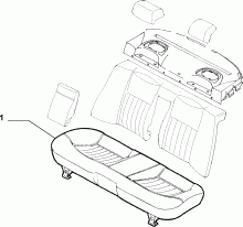 70615/00 REAR SEAT LINING