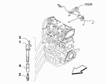 55101-020 SPARK PLUGS AND IGNITION CABLES