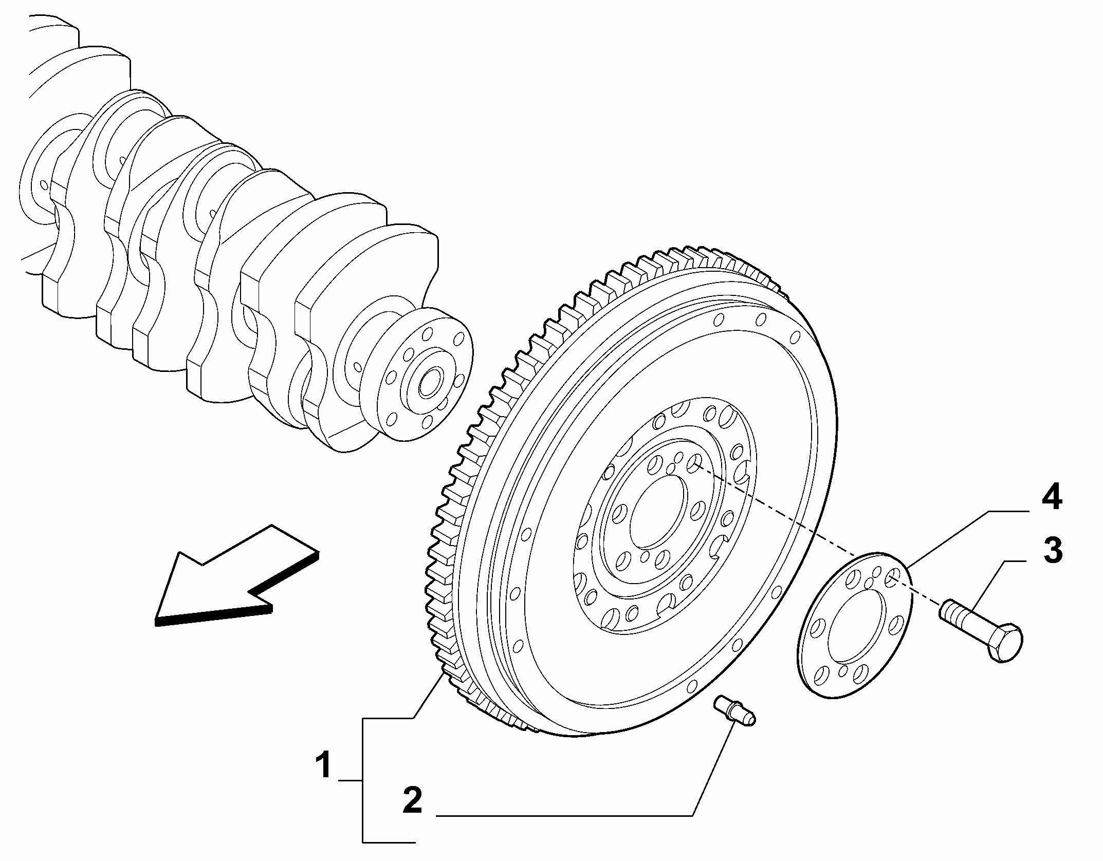 10103-020 FLYWHEEL