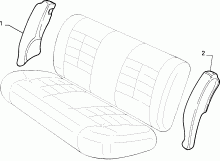70615/01 REAR SEAT LINING