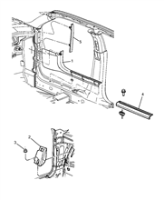 70521-010 PASSENGER SIDE MATS
