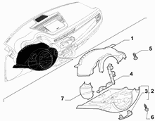 70502-060 STEERING COLUMN GUARDS