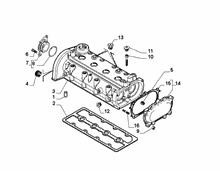 10101-040 UPPER CYLINDER HEADS