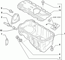 10102-010 OIL CAP AND FLOOR PANEL COVER