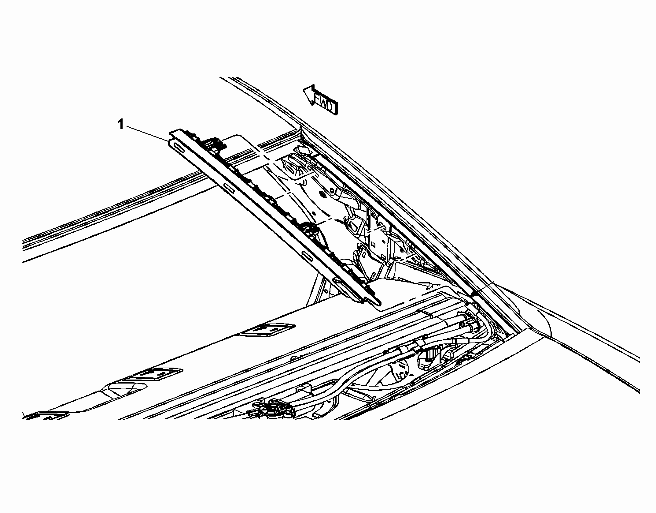 70523-040 INNER REAR PILLAR AND QUARTER GLASS TRIMS