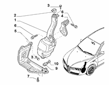 55514-030 WINDSHIELD WIPER RESERVOIR