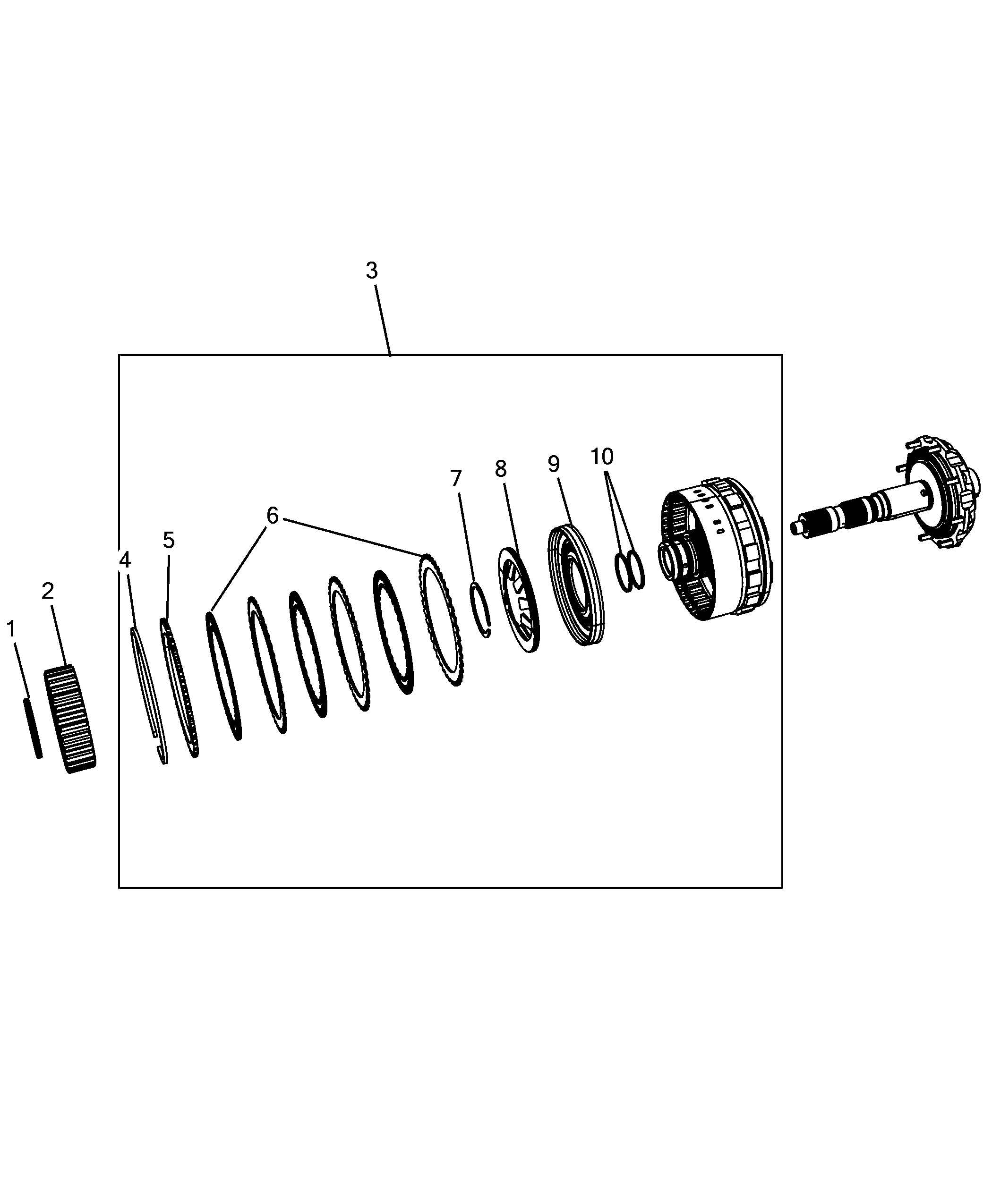 21201-090 AUTOMATIC TRANSMISSION GEAR UNIT
