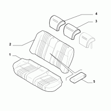 70615/03 REAR SEAT LINING