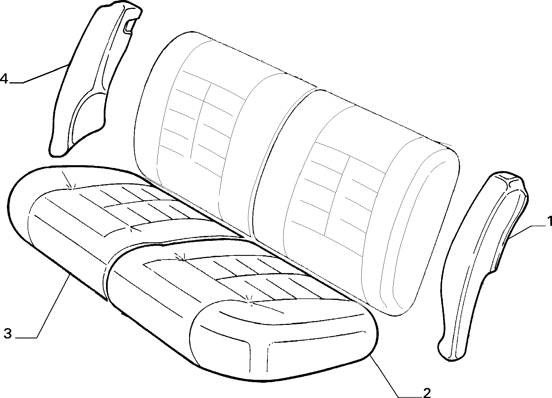 70615/01 REAR SEAT LINING
