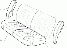 70615/01 REAR SEAT LINING