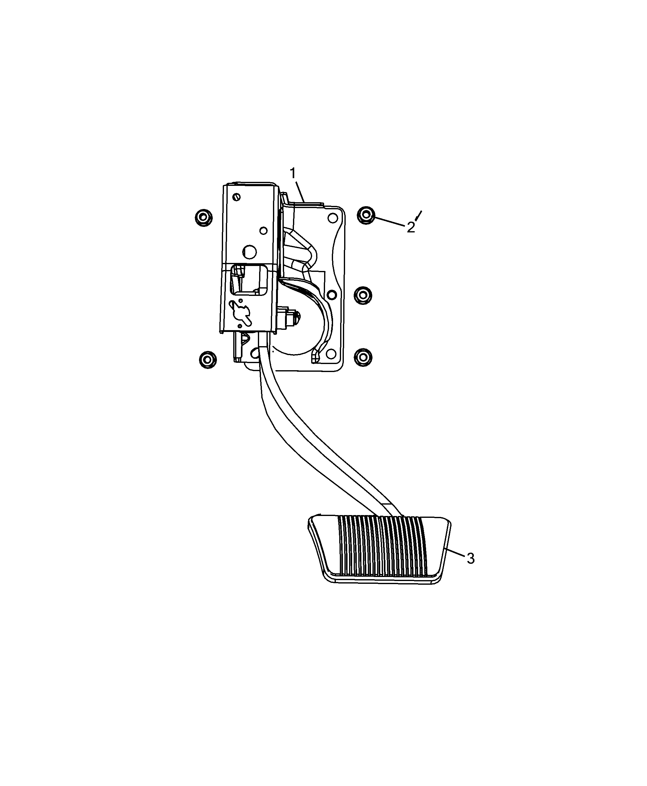 33101-010 RUDDER BAR