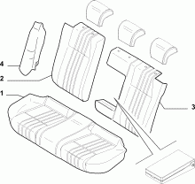 70615/02 REAR SEAT LINING