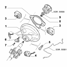 41201-010 STEERING WHEEL