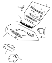 70002-040 INSTRUMENT PANEL WALL 