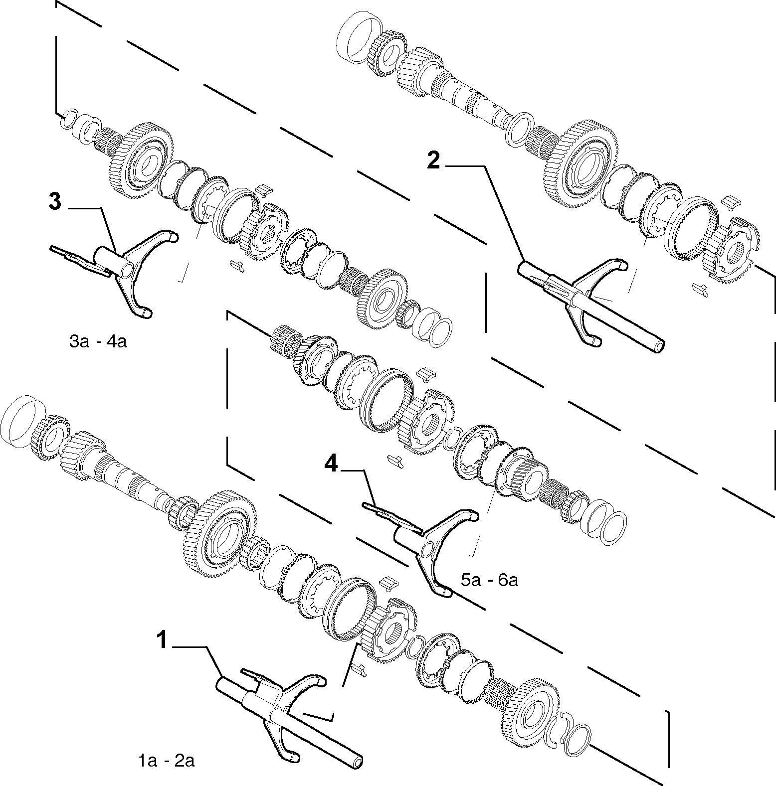 21219/01 ВНУТРЕННИЕ ПРИВОДЫ КПП