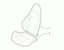 70601-010 FRONT SEAT PADDING