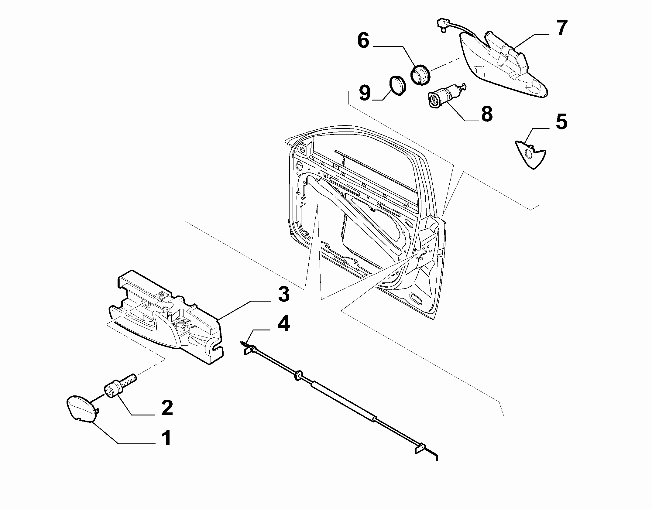 70129-060 FRONT DOOR HANDLE