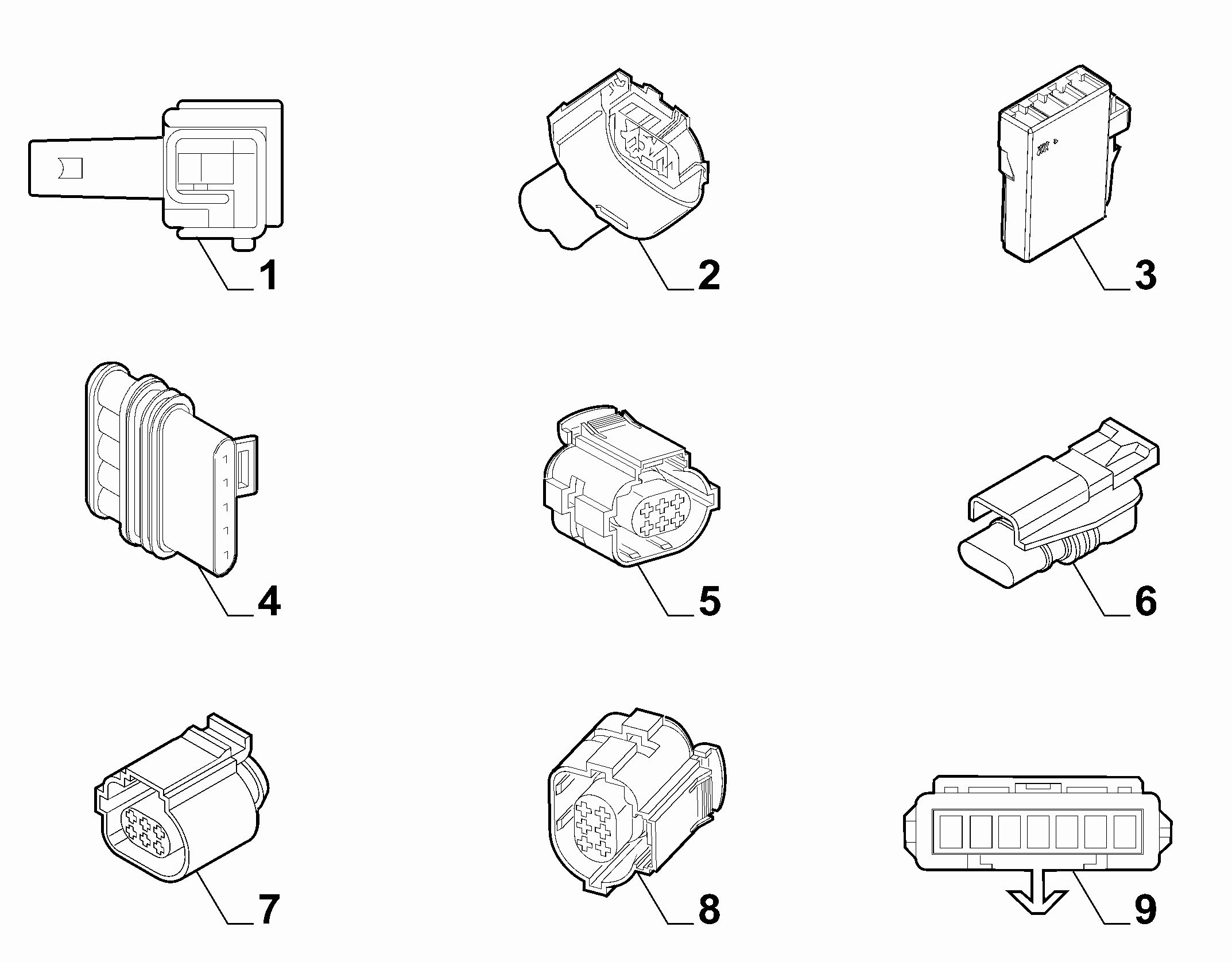 55528/00 CABLE ASSEMBLY CONNECTORS