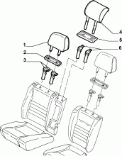 70613/01 REAR SEAT