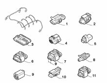 10226-060 ENGINE HARNESS CONNECTORS