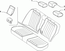 70615/01 REAR SEAT LINING 