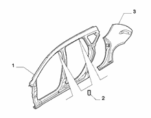 70019-010 EXTERNAL SIDE FRAME