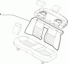 70615/01 REAR SEAT LINING