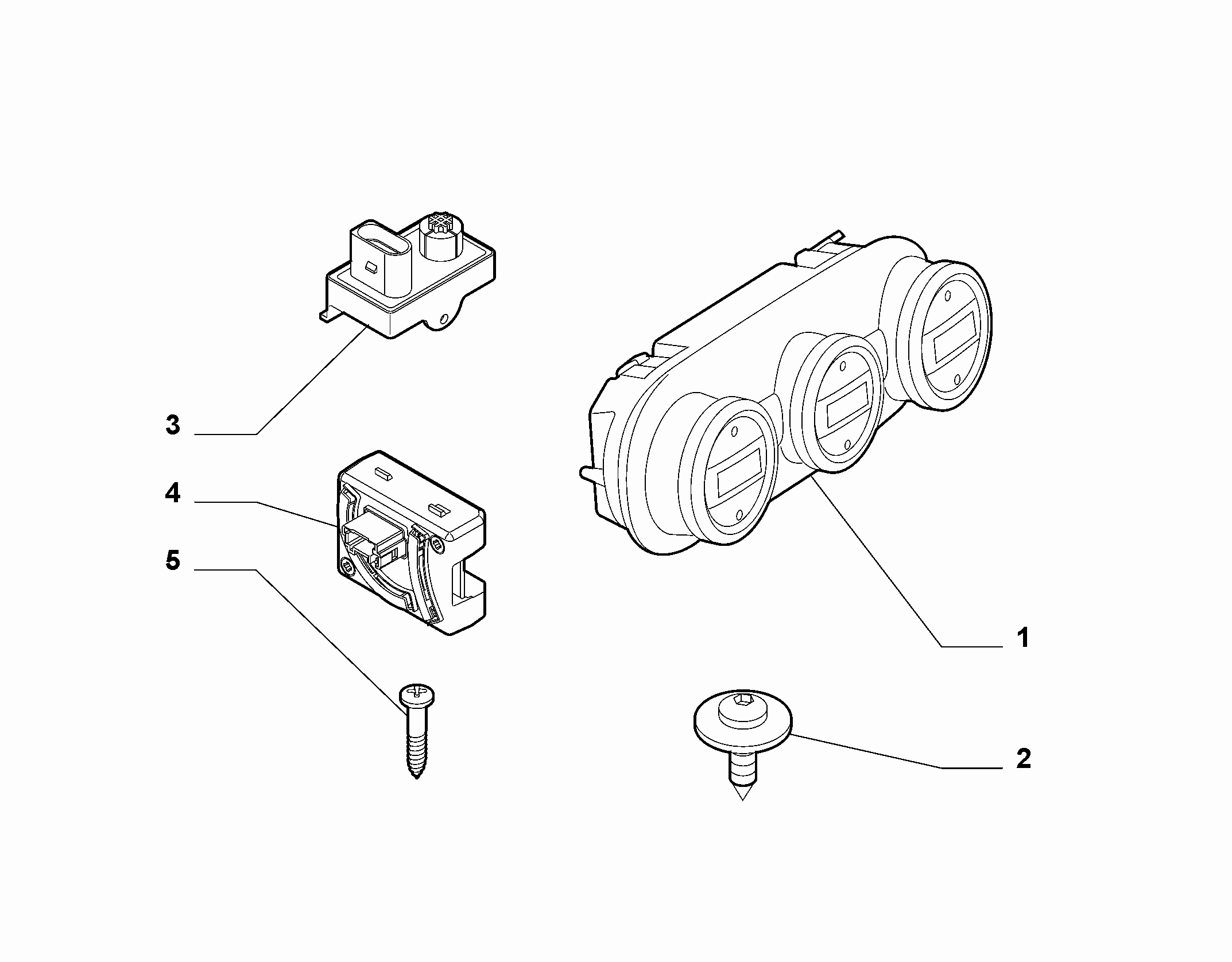 50101-020 HEATER/AIR CON
