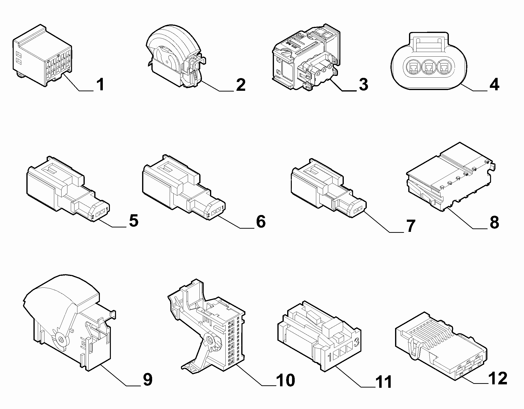 55528-010 CABLE ASSEMBLY CONNECTORS