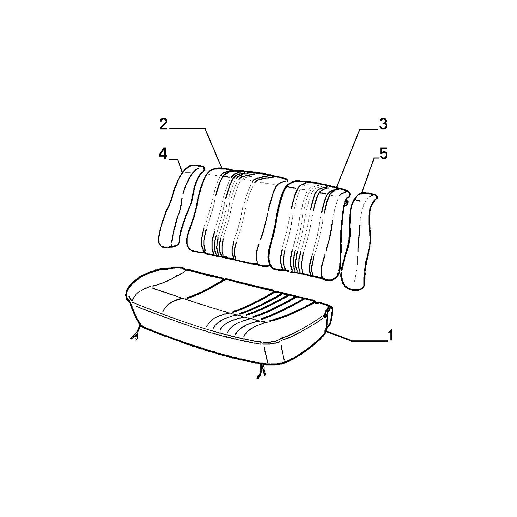 70615/01 REAR SEAT LINING