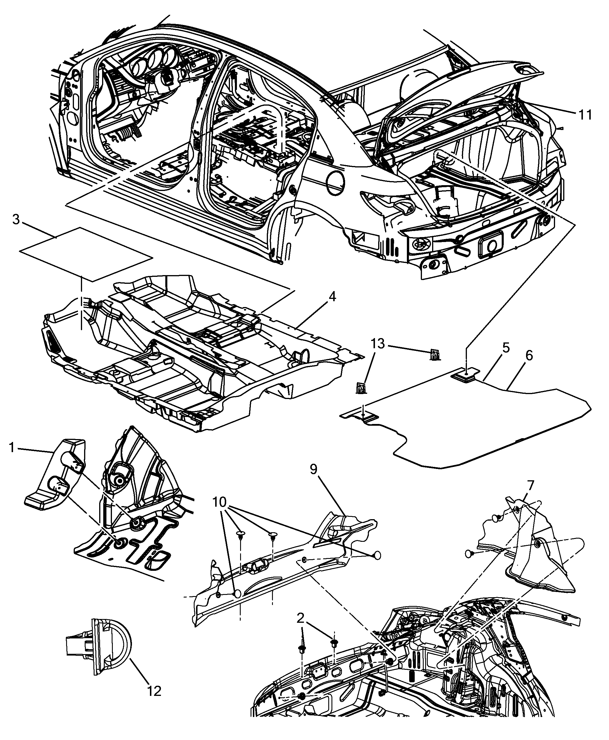70521-010 PASSENGER SIDE MATS