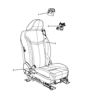 70527-010 FRONT SEAT BELTS
