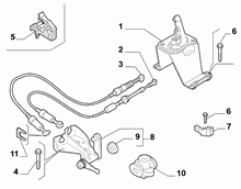 21221-020 GEAR STICK FLEX SHAFT