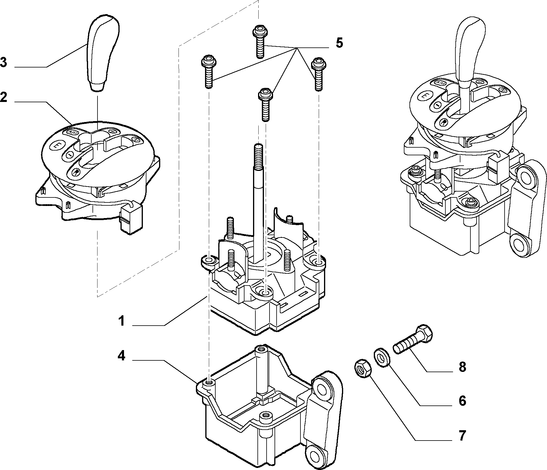 21221-010 GEAR STICK