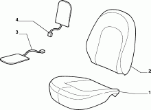 70601/00 ПЕРЕДНИЕ СИДЕНЬЯ 