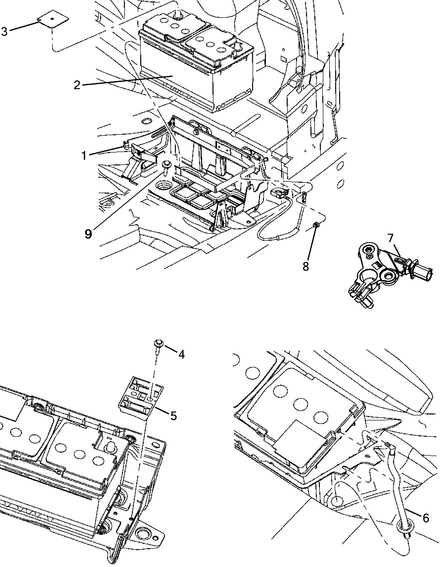 55300-010 BATTERY AND CASE