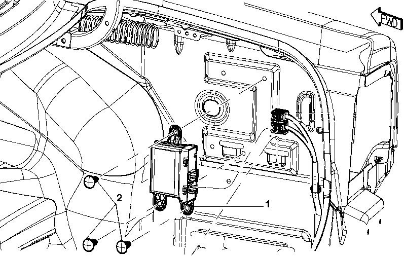 55501-060 CENTRALISED REAR PARKING SENSOR
