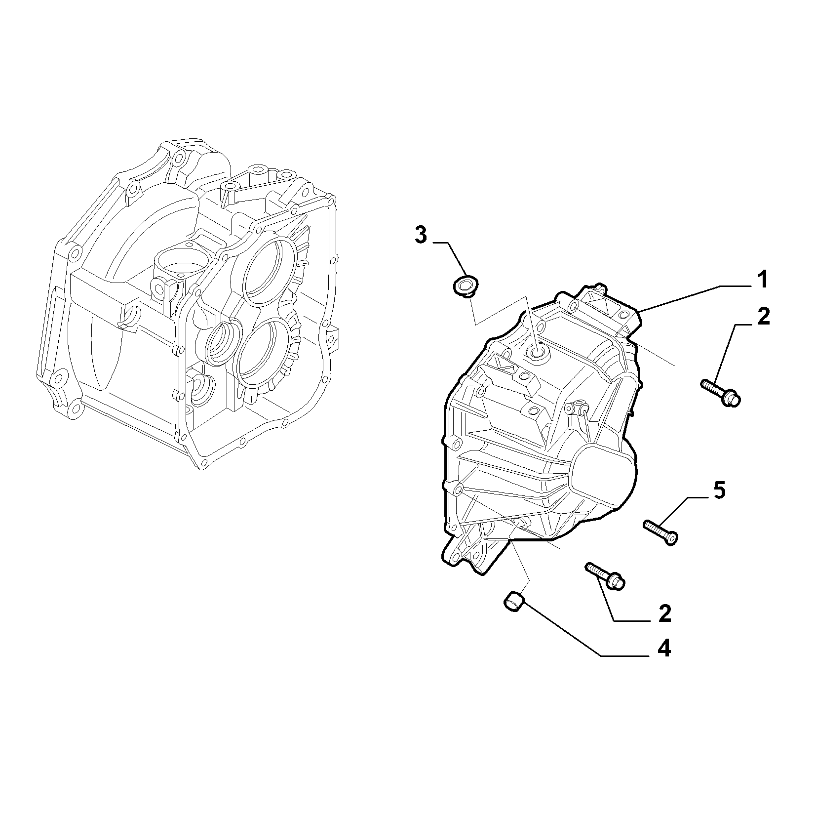 21207-020 GEAR BOX COVERS