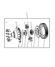 21201-090 AUTOMATIC TRANSMISSION GEAR UNIT