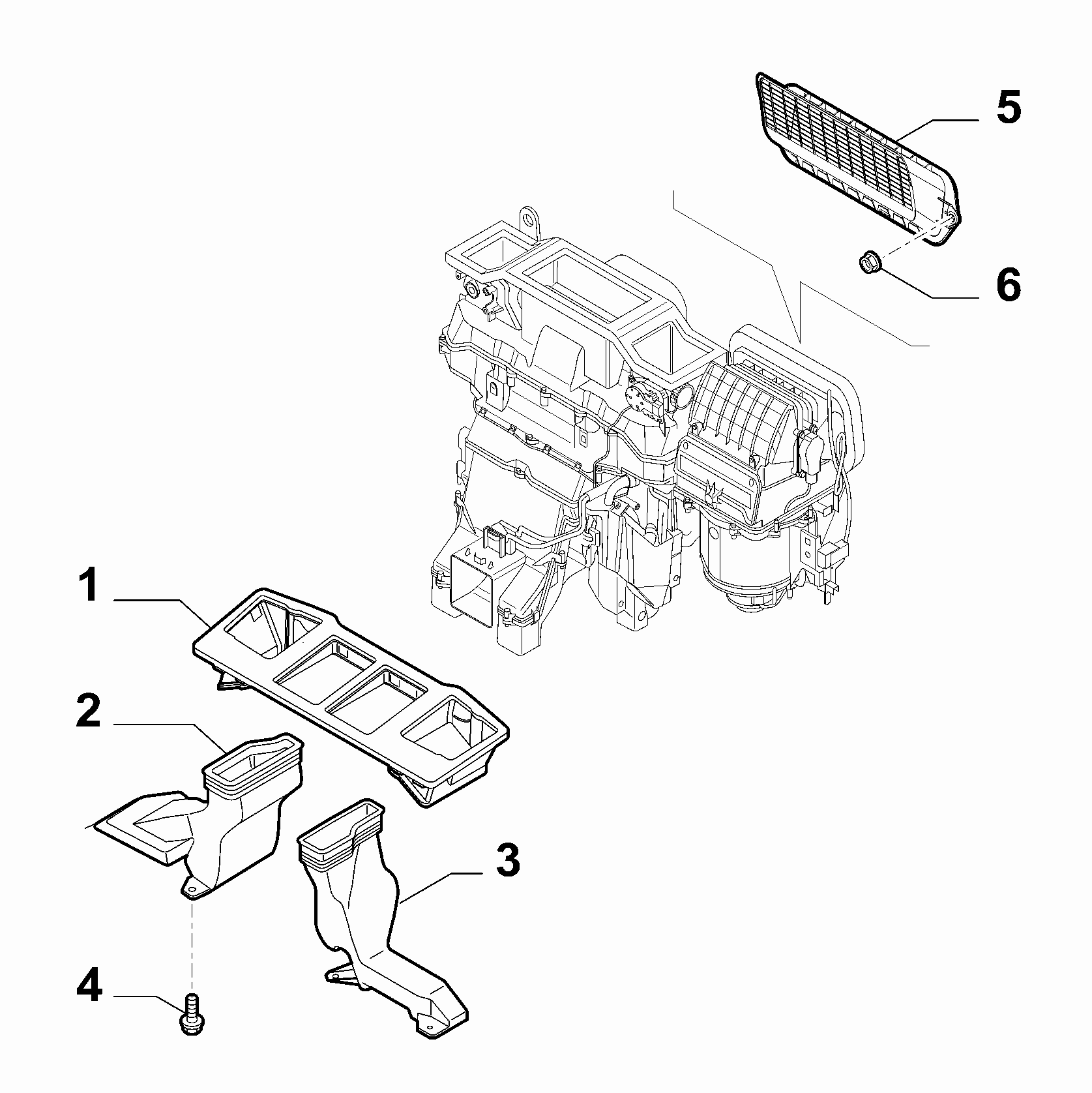 50101-060 FRONT AIR DUCT