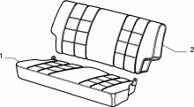 70615/01 REAR SEAT LINING