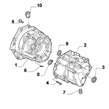 21207-010 GEARING AND STUD JOINTING