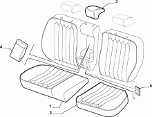 70615/02 REAR SEAT LINING