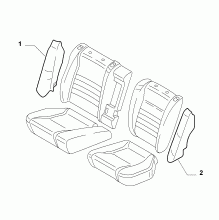 70615/09 REAR SEAT LINING