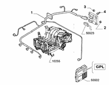 10226-040 ENGINE HARNESS AND SUPPORTS