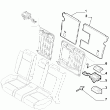 70613/06 REAR SEAT