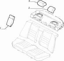 70615/01 REAR SEAT LINING