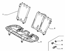 70613-020 REAR SEAT FRAME