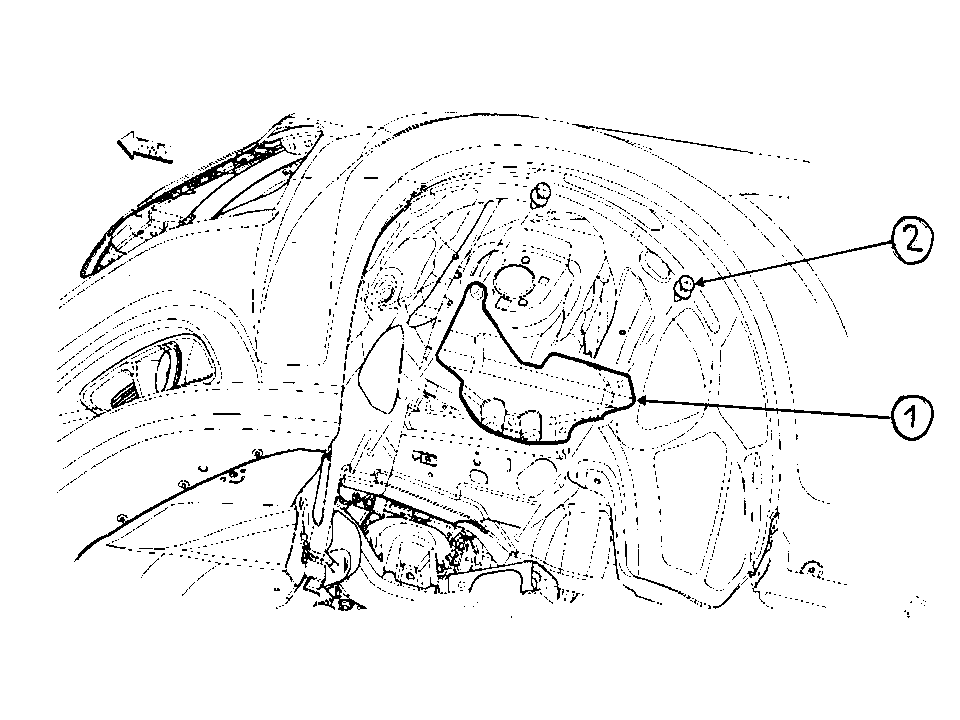70723-010 WHEEL CARRIAGE COVER